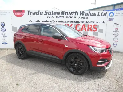 Used Vauxhall Grandland X SRi 130 HP (95 kW) 2021 Red SUV