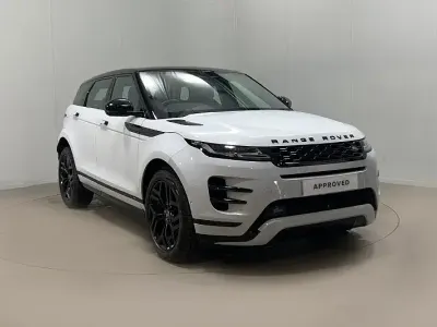 Used Land Rover Range Rover evoque HSE Dynamic 204 HP (150 kW) 2021 White SUV