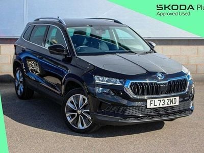 Used Skoda Karoq SE L 85 HP (62 kW) 2023 Black magic pearl effect SUV