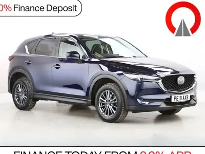 Used Mazda CX-5 150 HP (110 kW) 2019 Blue SUV