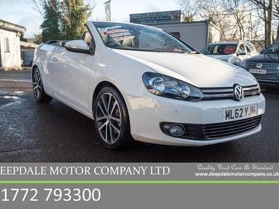Used VW Golf Cabriolet GT 2013 White Cabriolet