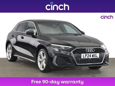 Black Used 2024 Audi A3 e-tron S-Line Hatchback | £23,999 (Fair price)