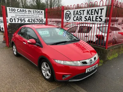 Used Honda Civic SE 138 HP (101 kW) 2009 Red Hatchback