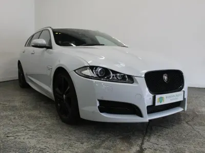 Used Jaguar XF R-Sport 2015 White Estate
