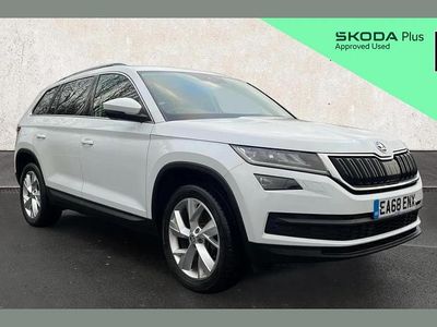 White Used 2018 Skoda Kodiaq SUV | £17,152 (Fair price)