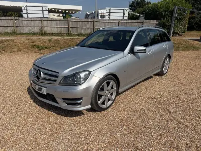 Used Mercedes C220 2012 Silver Estate
