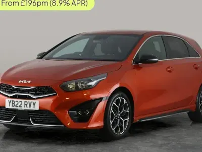 Used Kia Ceed GT-Line 160 HP (117 kW) 2022 Orange Hatchback