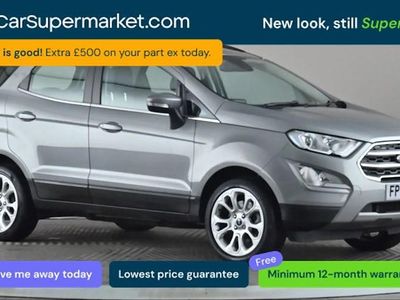 Used Ford Ecosport Titanium 125 HP (91 kW) 2022 SUV