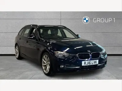 Used BMW 320 Sport Line 187 HP (137 kW) 2016 Blue Estate
