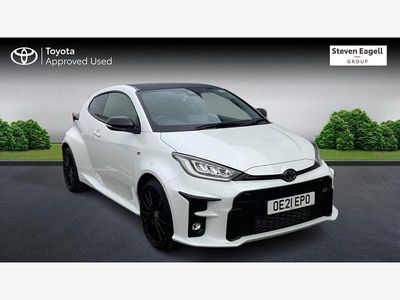 Used Toyota Yaris 2021 White Hatchback