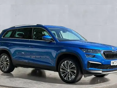 Used Skoda Kodiaq SE L Executive 150 HP (110 kW) 2023 Blue SUV