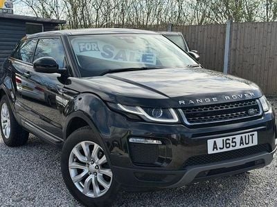Used Land Rover Range Rover evoque SE 150 HP (110 kW) 2016 Black Coupe