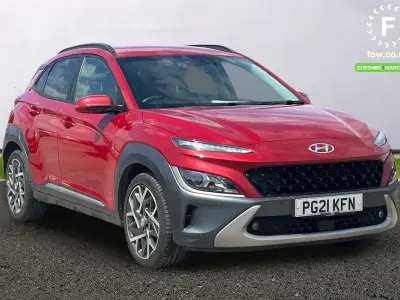 Used Hyundai Kona Premium 141 HP (103 kW) 2021 Red SUV