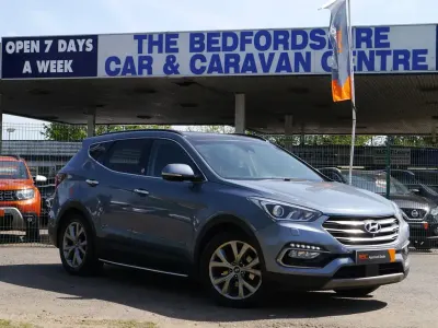 Used Hyundai Santa Fe Edition 2018 Blue SUV