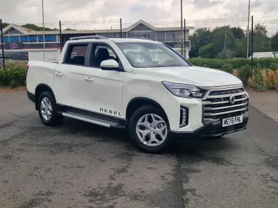 New KGM Musso 2026 White Pickup