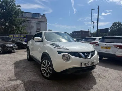 Used Nissan Juke Tekna 108 HP (79 kW) 2016 White SUV