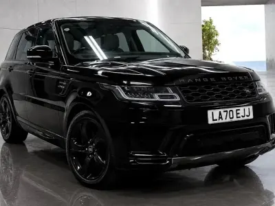 Used Land Rover Range Rover Sport HSE 404 HP (297 kW) 2020 Black SUV
