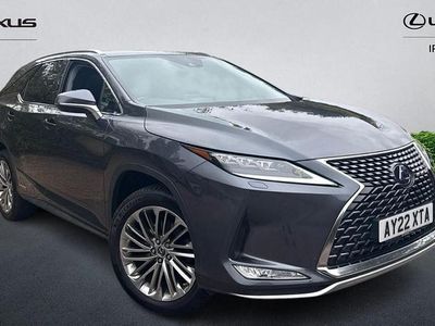 Grey Used 2022 Lexus RX450h SUV | £39,000 (Expensive)