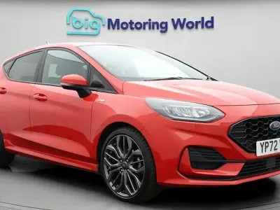 Used Ford Fiesta ST-Line X 101 HP (74 kW) 2022 Red Hatchback