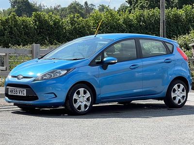 Used Ford Fiesta 82 HP (60 kW) 2010 Blue Hatchback