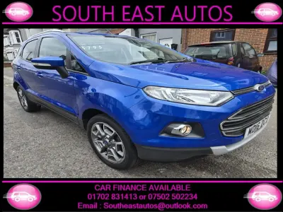 Used Ford Ecosport Titanium 95 HP (69 kW) 2016 Blue SUV