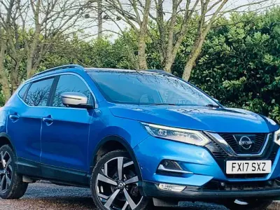Used Nissan Qashqai Tekna+ 110 HP (80 kW) 2017 Blue SUV
