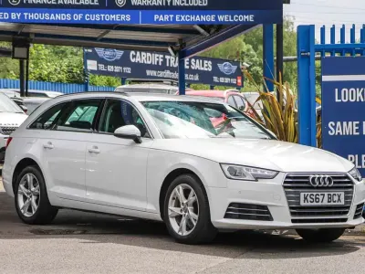 Used Audi A4 Sport 150 HP (110 kW) 2017 White Estate