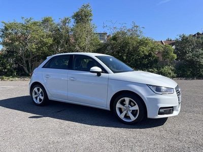 Begagnad Audi A1 Sport 2016 Vit Halvkombi