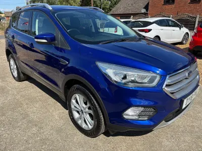 Used Ford Kuga Titanium 120 HP (88 kW) 2018 Blue SUV