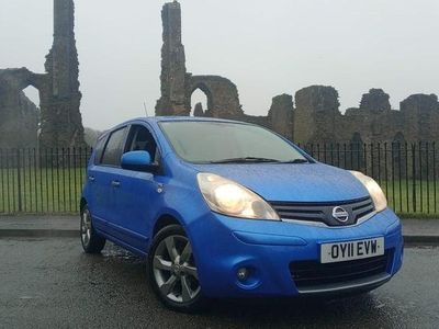 Used Nissan Note N-TEC 2011 Blue Hatchback