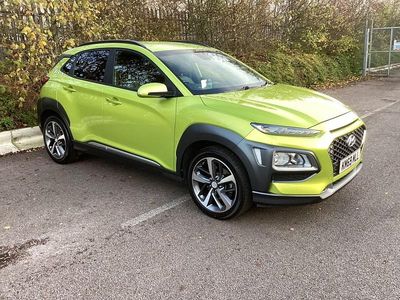 Yellow Used 2019 Hyundai Kona Premium SE SUV | £11,995 (Fair price)