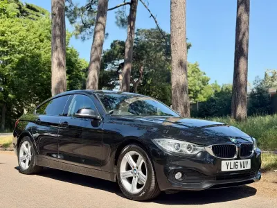 Used BMW 418 Comfort Edition 150 HP (110 kW) 2016 Black Coupe