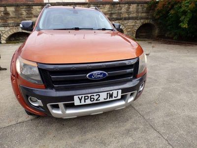 Orange Used 2012 Ford Ranger Wildtrack Pickup | £8,995