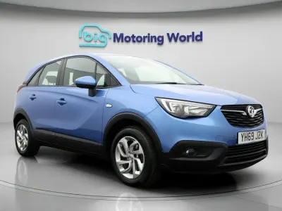 Used Vauxhall Crossland X S 110 HP (80 kW) 2019 Blue SUV