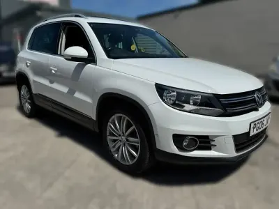 Used VW Tiguan Edition 150 HP (110 kW) 2015 White SUV