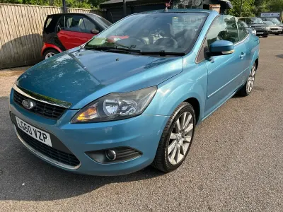 Używany Ford Focus Cabriolet Convertible 143 KM (105 kW) 2010 Niebieski Kabriolet