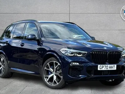 Used BMW X5 M Sport 282 HP (207 kW) 2020 Blue SUV