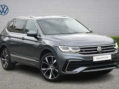 Used VW Tiguan Allspace R-line 150 HP (110 kW) 2022 Grey SUV