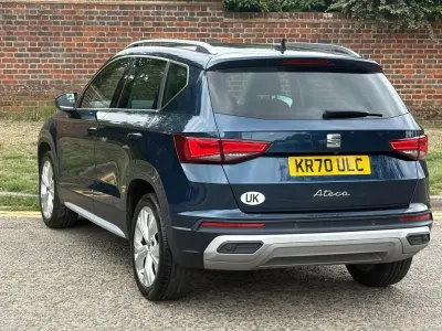 Used Seat Ateca Xperience 148 HP (108 kW) 2020 Blue SUV