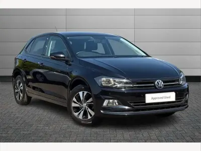 Used VW Polo Match 95 HP (69 kW) 2020 Black Hatchback
