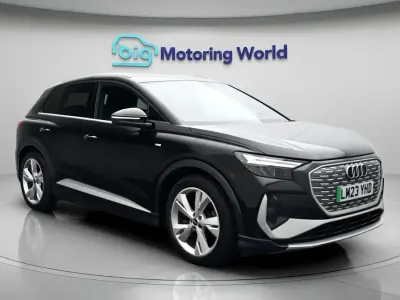 Used Audi Q4 e-tron S-Line 125 kW (170 HP) 2022 Black SUV