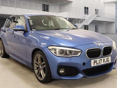 Used BMW 118 M Sport 2017 Blue Hatchback
