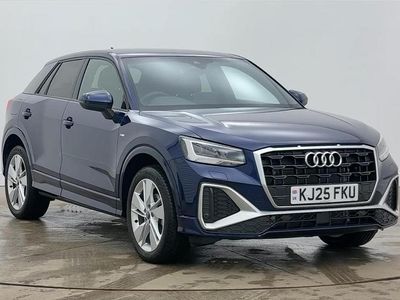 Used Audi Q2 S-Line 150 HP (110 kW) 2025 Blue SUV