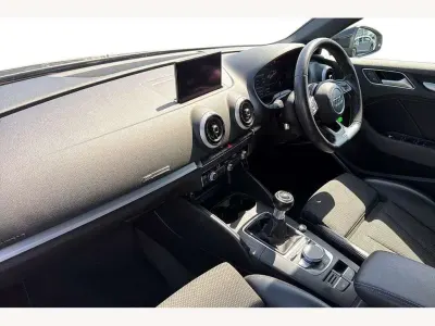 Used Audi A3 Black Edition 116 HP (85 kW) 2019 Grey Sedan