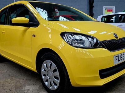 Used Skoda Citigo SE 60 HP (44 kW) 2013 Yellow Hatchback
