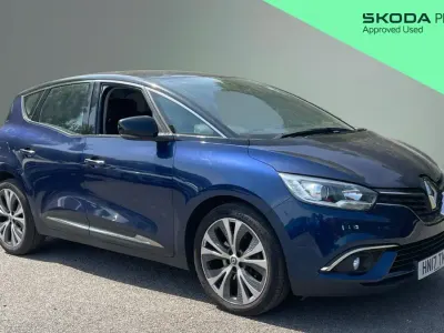 Used Renault Scénic III Dynamique 110 HP (80 kW) 2017 Blue/black MPV