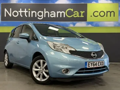 Używany Nissan Note Acenta 98 KM (72 kW) 2014 Niebieski Hatchback