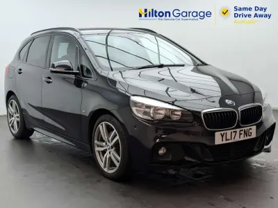 Begagnad BMW 218 M Sport 2017 Svart Minibuss