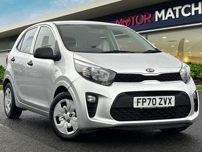 Silver Used 2020 Kia Picanto Hatchback | £6,799 (Good price)