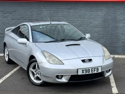 Used Toyota Celica 182 HP (133 kW) 2001 Silver Coupe